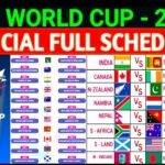 ICC T20 World Cup 2026 – Full Schedule